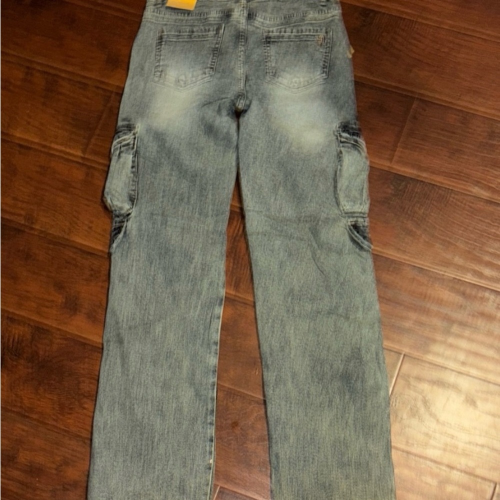 VIP Straight Leg Cargo Jean - Picture 2 of 2